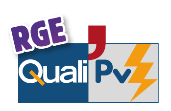 Logo QualiPV RGE, EPC Galipaud, électricien, plombier, chauffagiste à Montréverd