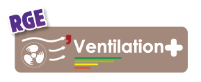 Logo Ventilation + RGE, EPC Galipaud, électricien, plombier, chauffagiste à Montréverd